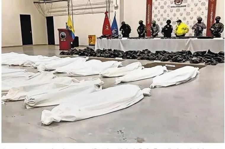 Nieuwe president Colombia toont beelden van gedode criminelen
